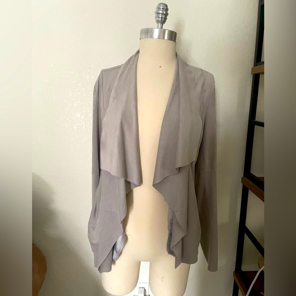 Bagatelle Collection Faux Suede Blazer